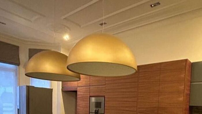 Luxury Large Flos Anodized Gold Skygarden Designer Pendant Lights