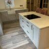 Bespoke Modern Grey Shaker Kitchen & Island + Bosch Appliances