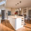 Bespoke Solid Shaker Off White Wooden Kitchen – Neff Meile Appliances – Wooden & Granite Worktops