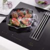 MIELE KMDA 7774 FL Induction Hob With Integrated Vapour Extraction