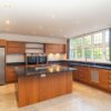 Bespoke Shaker Wood Door Kitchen & Large Island – Meile Siemens Quooker Appliances – Black Granite Worktops