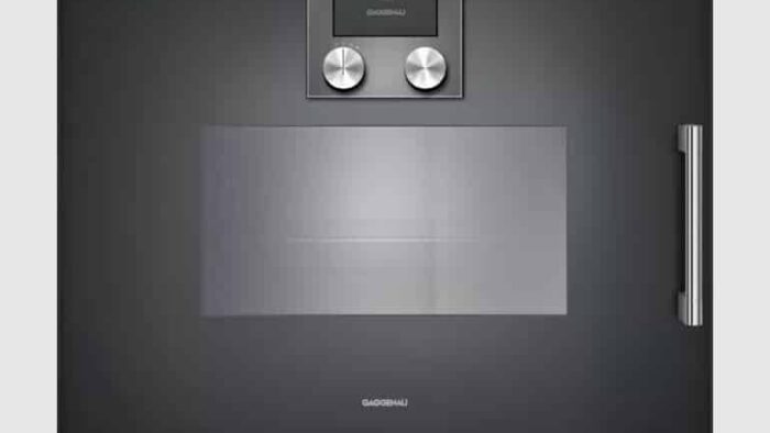 New Boxed Gaggenau Steam Oven BSP221101 Anthracite 60 x 45cm - APP539