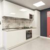 Ex-Display-Scavolini-Urban-Minimal-White-Kitchen-–-Caple-Appliances-–-Laminate-Worktop