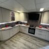 Ex-Display-Hacker-Concept130-Roma-Cashmere-Shaker-Ultra-Matt-Kitchen-–-Neff-De-Dietrich-Appliances-Summer-Oak-Silver-Grey-Worktops