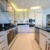 Luxury Mark Wilkinson Milan Dovetail Joint Kitchen & Peninsular with Matching Dresser – SubZero Miele Appliances – Black Granite Worktops