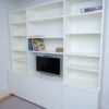 Luxury Porro Piero Lissoni Matt Lacquered Bookcase TV Wall Units