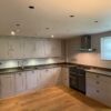 Bespoke Dove Grey Wooden Shaker Dovetail Joint Kitchen – Rangemaster Appliances – Granite or Stone Worktops