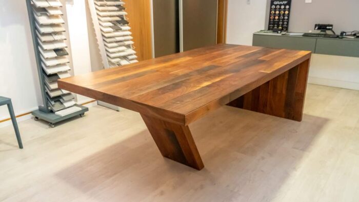 Ex Display Wooden Boardroom Table