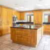 Large Wentworth Traditional Wood Door Kitchen & Matching Island - Bosch Die Dietrich Caple Appliances and more - Black Granite Worktops