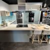 Ex Display Schmidt Arcos Green Tea - Slow Wood Kitchen & Peninsular – Neff Siemens Appliances – Schmidt Slow Wood Laminate Worktops