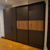 Ex Display Schmidt Caneo Vintage Oak Triple Wardrobe