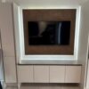 Ex Display Wolds Zola Cashmere Handleless Matt Media Unit