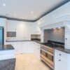 Bespoke White Dove Tail Kitchen with Large Island – Miele Samsung Quooker Appliances – Granite Worktops