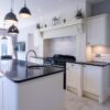 Callerton Mornington Cornforth White Shaker Kitchen with Island and Breakfast Bar – AGA Neff Quooker Appliances – Granite Worktops