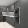 New Boxed Luxury Porcelanosa Projects Eucalyptus Smutty Grey P180 Gola Wharf Handle Kitchen