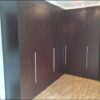 Ex Display Presotto Italia Hinged Wardrobe with Silver Matt Handles