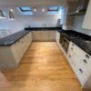 Bespoke Dove Grey Dovetail Soft Close Shaker Kitchen – Siemens Miele Bosch Appliances – Granite Worktops