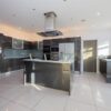 Kutchenhaus Black Gloss with Chrome Handles Kitchen with Matching Island – CDA Samsung Appliances – Laminate Worktops