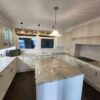 Burbridge Buttercream Shaker Kitchen with Matching Island - Neff Appliances – Granite Worktops – 3832888