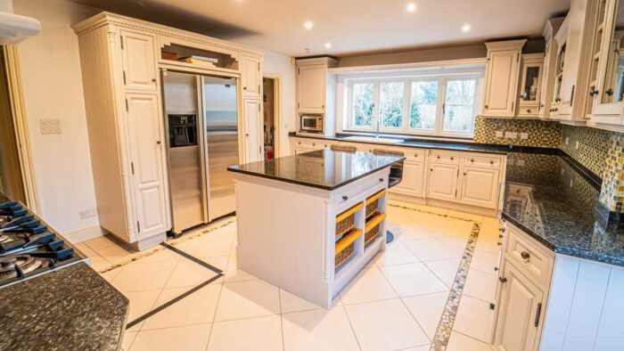 Large-Luxury-Bespoke-Dovetail-Joint-Light-Grey-Kitchen-with-Island-and-Utility-Room-–-Brittania-Gaggenau-Miele-Maytag-Appliances-–-Granite-Worktops-3832899