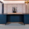 Ex Display Smallbone Brasserie Limed Timber Oak Kitchen & Island – Gaggenau Appliances