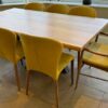 Bontempi Casa Wooden Dining Table and 8 Porada Chairs