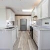 Bespoke Stone Grey Dove Tail Joint Shaker Kitchen – Belling Samsung Franke Appliances – Granite Worktops