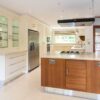 Luxury Smallbone of Devizes Cream Dovetail Joint Kitchen with Large Island – Quooker Fisher & Paykel Miele Samsung Appliances – Quartz Worktops