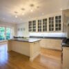 Bespoke Cream Dovetail Joint Shaker Kitchen with Matching Island – Westin Rangemaster Miele Appliances – Granite Worktops
