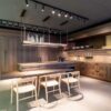 Luxury Ex Display Arclinea Principia Kitchen with Large Island – Gaggenau Zug Liebherr Appliances - Worktops