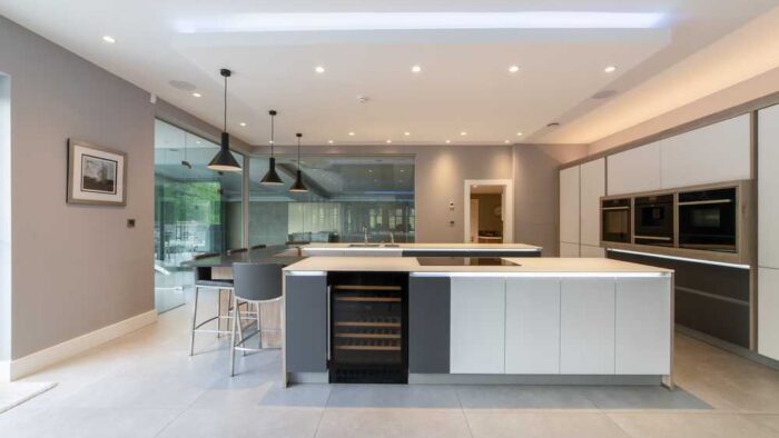 Luxury Nolte Kitchen inc Island & Utility Room with Neff appliances