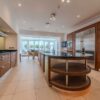 Luxury Smallbone of Devizes Cherry Wood Kitchen with Large Island – Sub Zero Miele Bosch Appliances – Granite Worktops