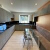 Modern Slab Graphite Grey & Taupe Kitchen - Siemens Liebherr Appliances – Granite Worktops - 3833121