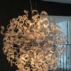 Two Stunning Glass Chandeliers - SE208