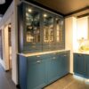 Ex Display Schmidt Blue Traditional Dresser with a Quartz Worktop